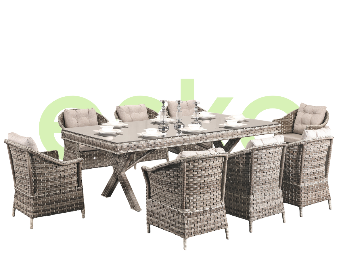 ORKİDE SEKİZ KİŞİLİK MASA TAKIMI