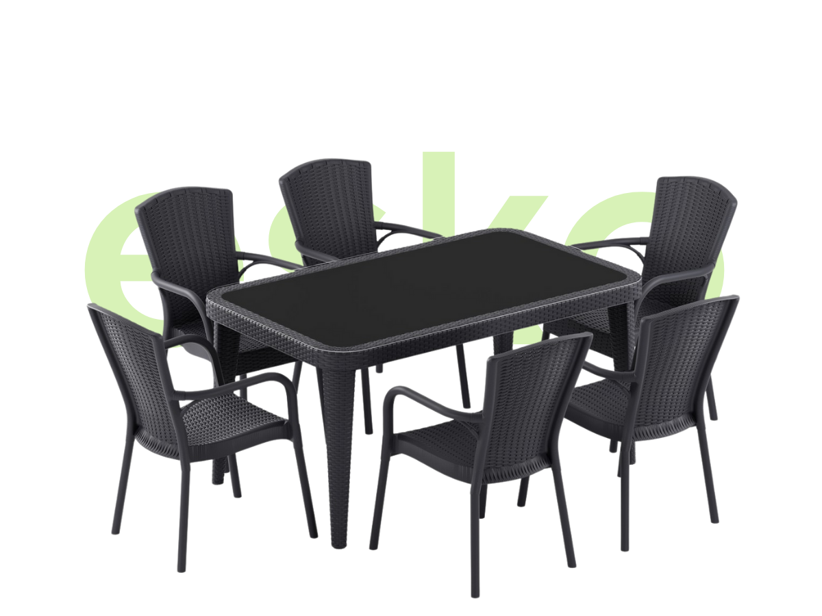 OSAKA ALTI KİŞİLİK MASA TAKIMI