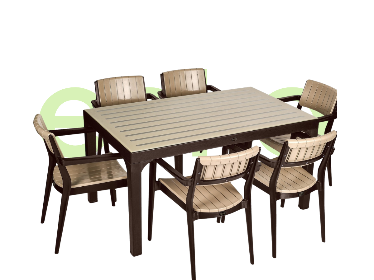 İNFİNİTY 90 CM X 150 CM CAMLI MASA TAKIMI